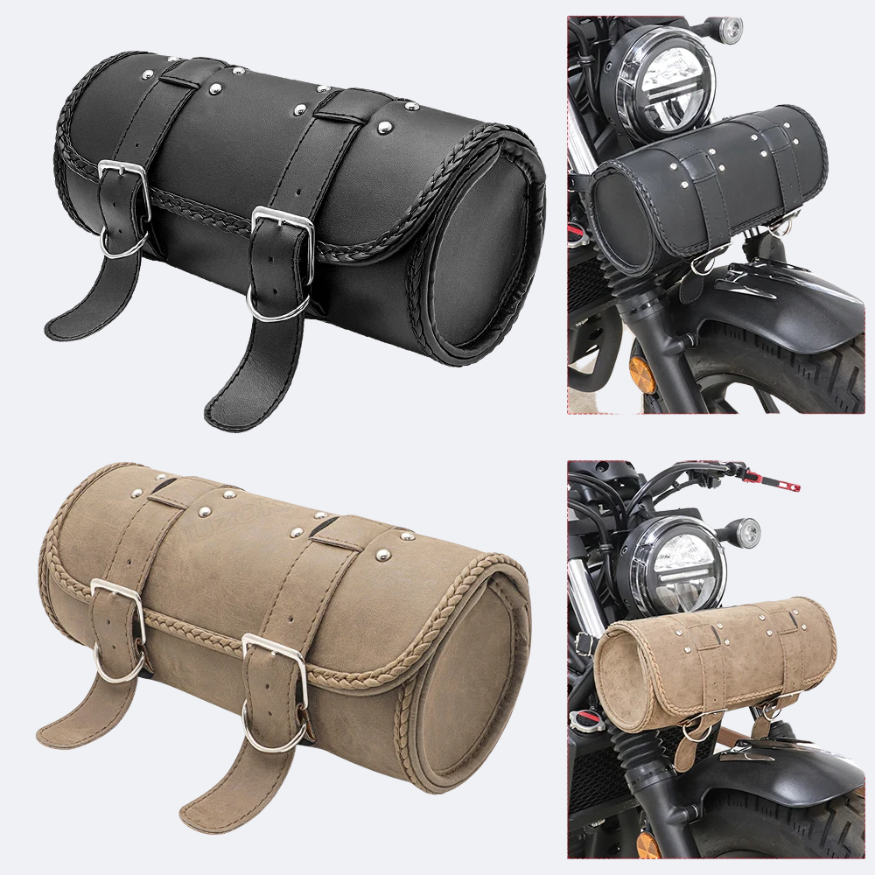 Sacoche cuir pour moto 1 Sacoche cuir pour moto - Image principale - Univers sacoche