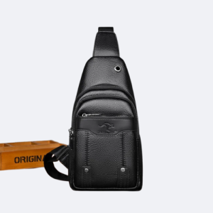 Sacoche cuir noir pour homme - image principale - univers sacoche