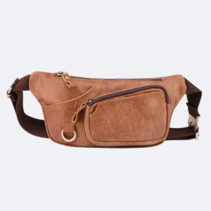 Sacoche homme ceinture marron - image principale - univers sacoche