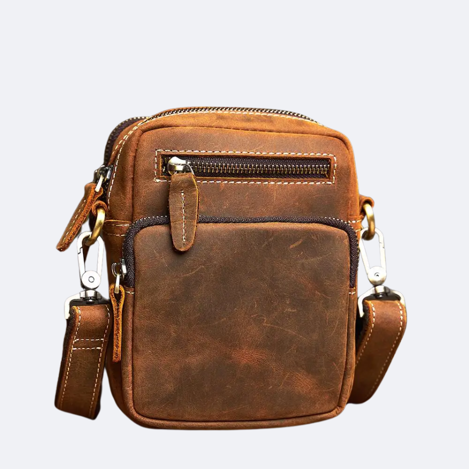 Sacoche homme cuir souple 1 Sacoche homme cuir souple - Image principale - Univers sacoche