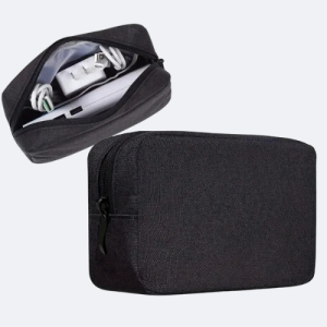 Pochette sacoche noir - image principale - univers - sacoche