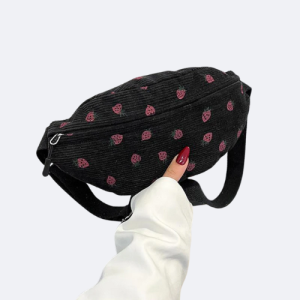 Sac banane noir femme pas cher - image principale - univers sacoche